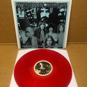 PINK FLOYD / FRANK ZAPPA / CAPTAIN BEEFHEART - INTER-ZAPPA OVERDRIVE LP COLORED